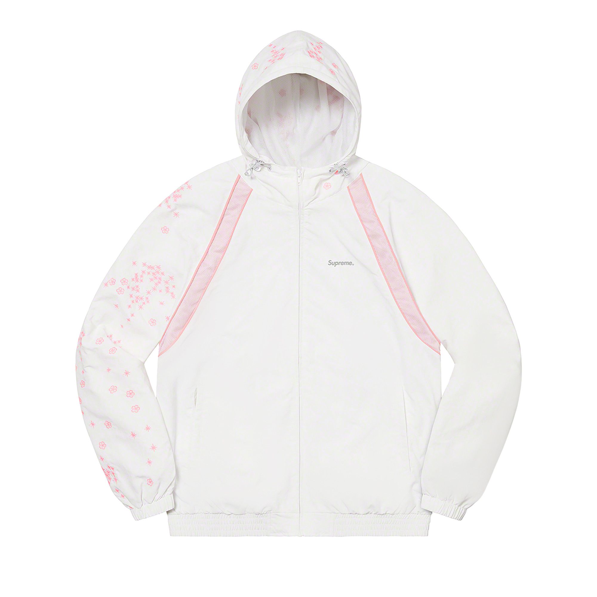 Buy Supreme AOI Glow-In-The-Dark Track Jacket 'White' - SS22J51