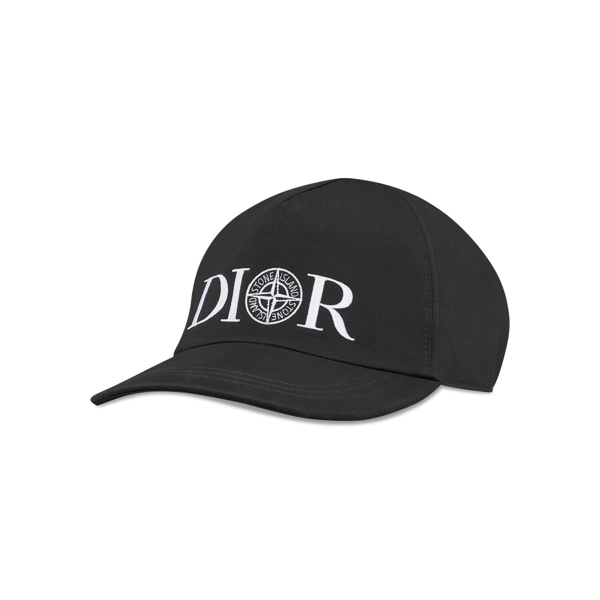 Buy Dior x Stone Island Baseball Cap 'Black' - 483C901G6144 C980