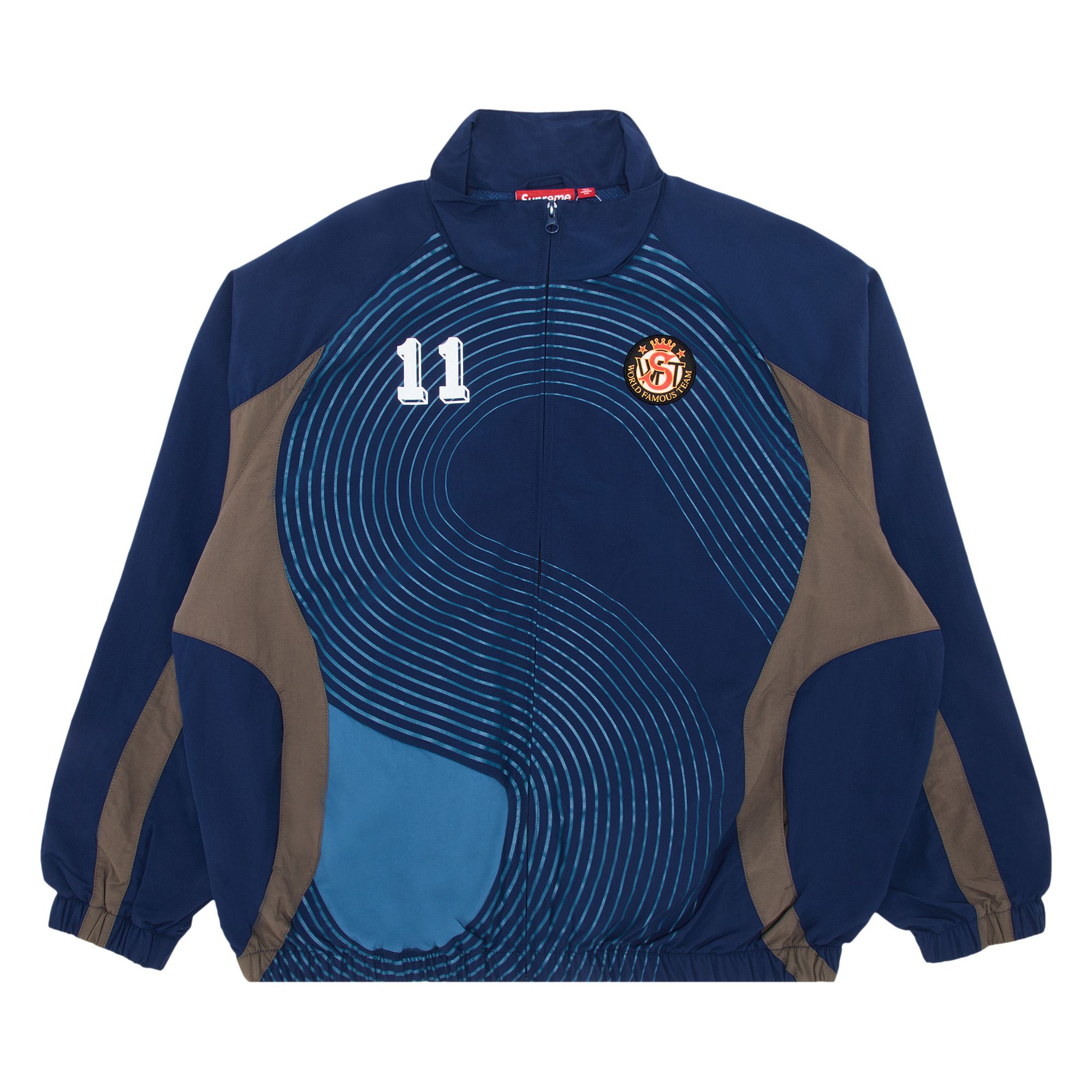 Buy Supreme S Logo Track Jacket 'Navy' - FW24J67 NAVY | GOAT
