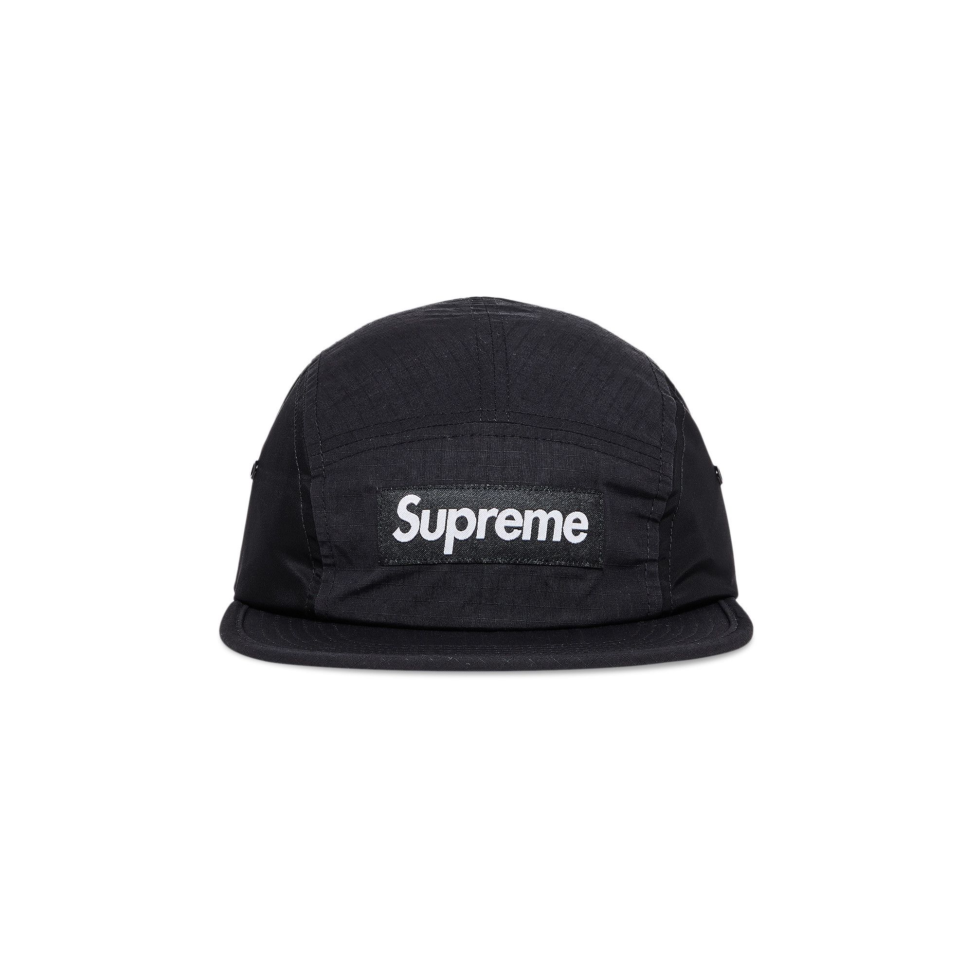 Buy Supreme Waxed Ripstop Camp Cap 'Black' - FW24H16 BLACK | GOAT