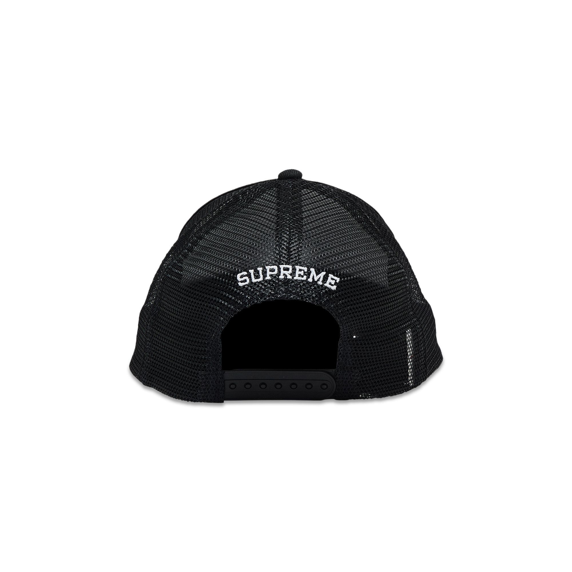 Buy Supreme Vaquero Mesh Back 5-Panel 'Black' - SS25H49 BLACK | GOAT