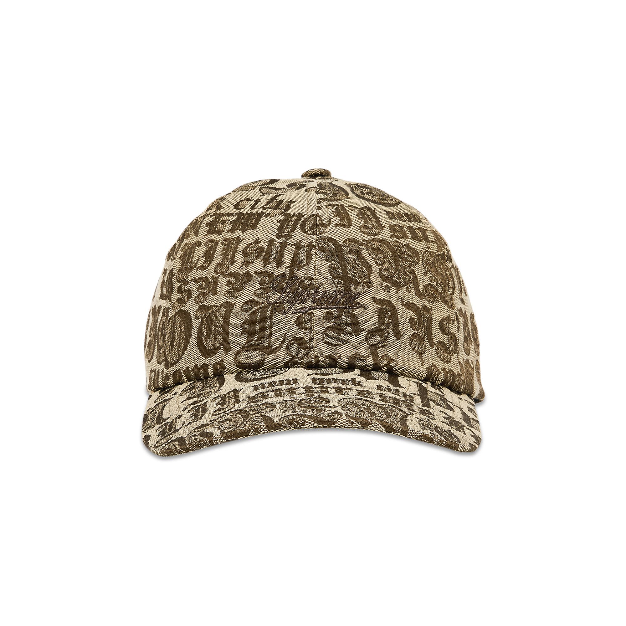 Buy Supreme Cities Jacquard 6-Panel 'Tan' - SS25H65 TAN | GOAT