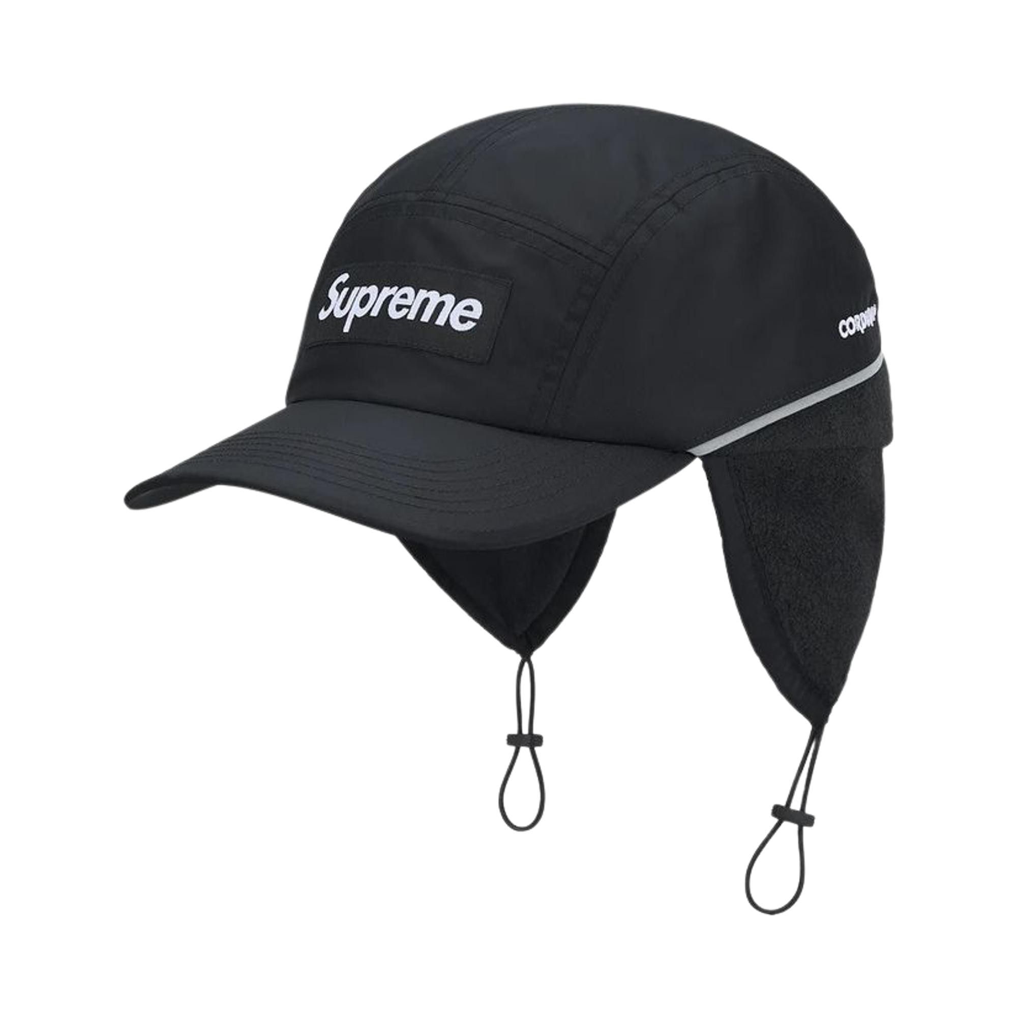 Buy Supreme Polartec Lined Packable Earflap Camp Cap 'Black