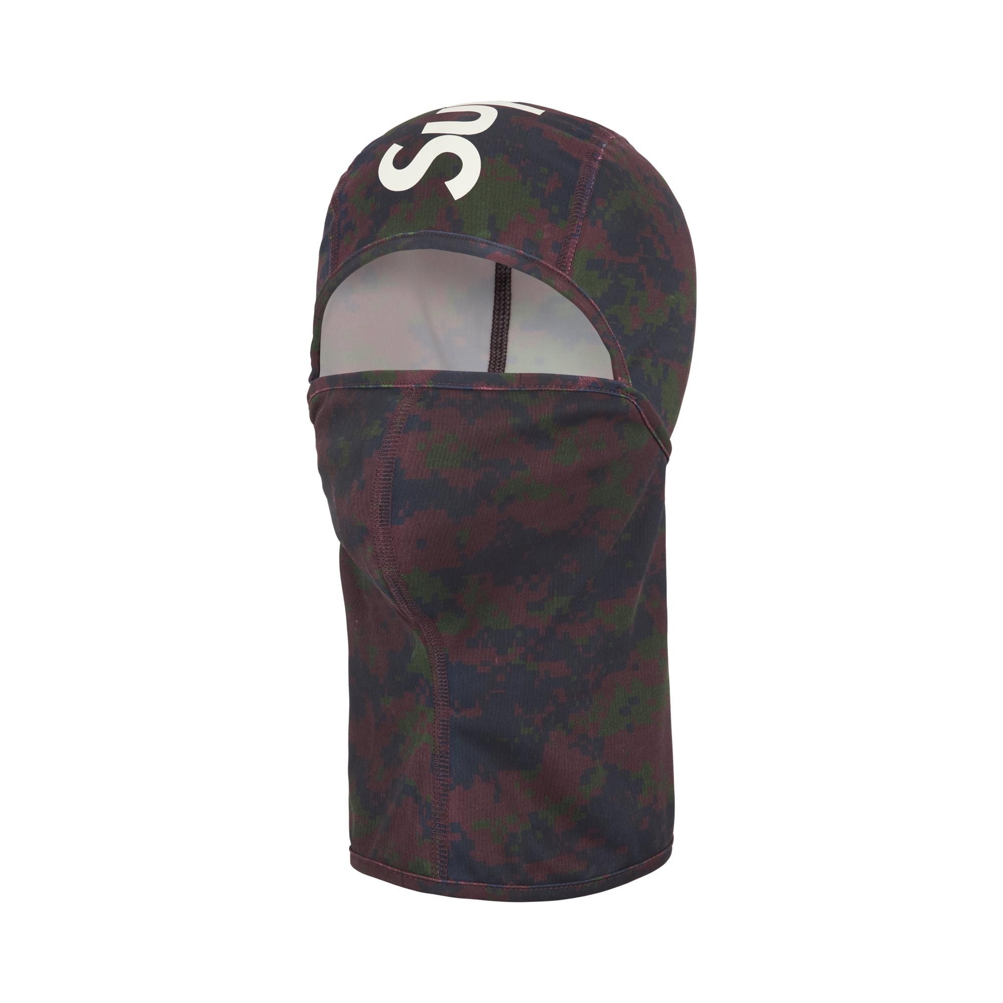 Buy Supreme Heat Reactive Digi Camo Balaclava 'Black' - FW25H98