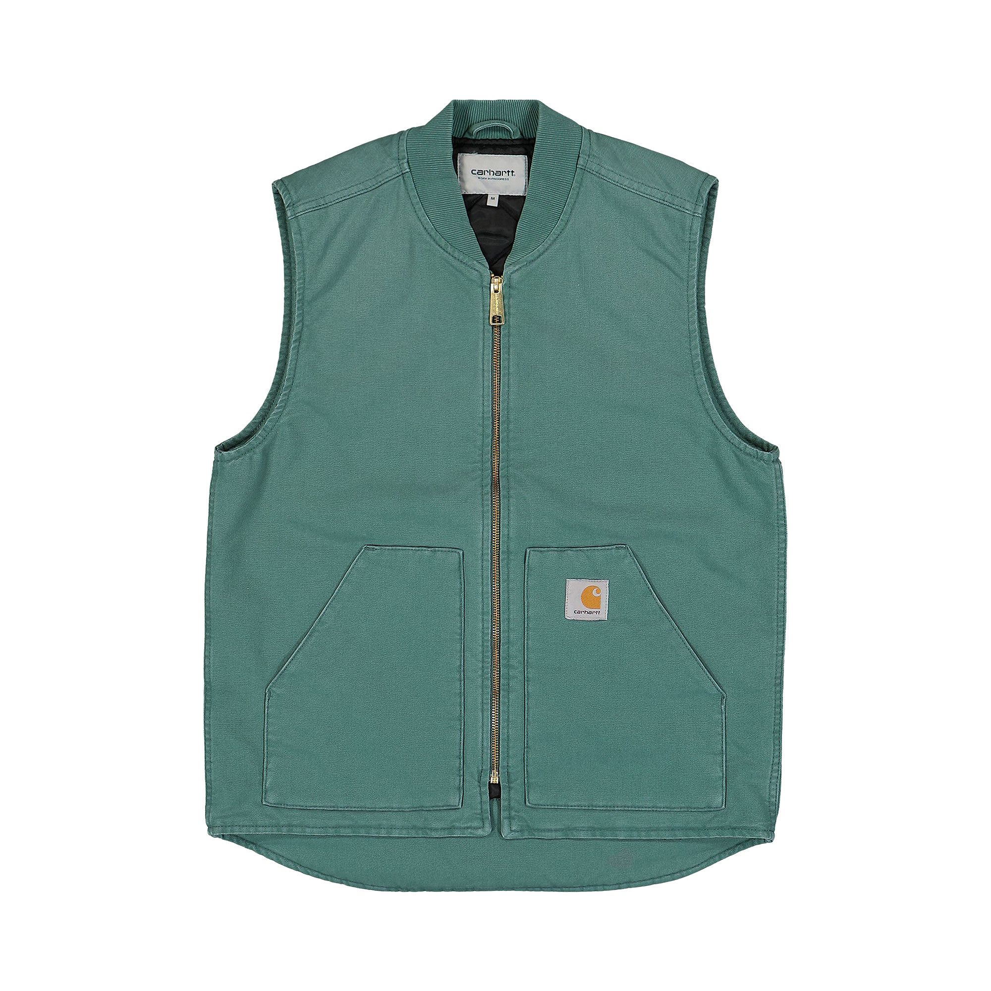 Buy Carhartt WIP Classic Vest 'Silver Pine' - I034821 SILV | GOAT