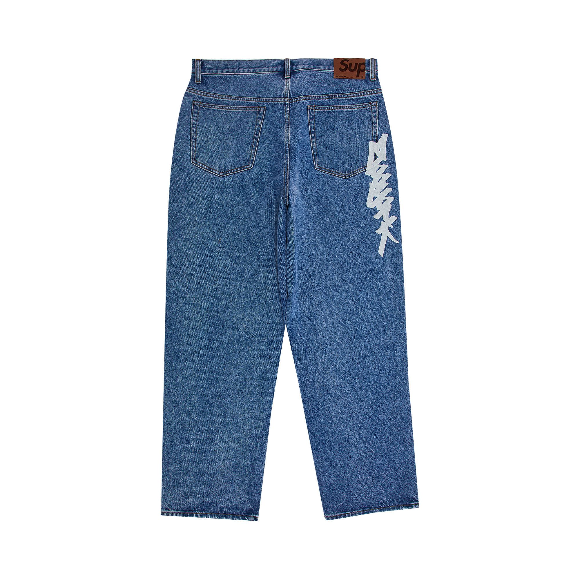 Buy Supreme x Zoo York Baggy Jean 'Washed Indigo' - SS25P76 WASHED