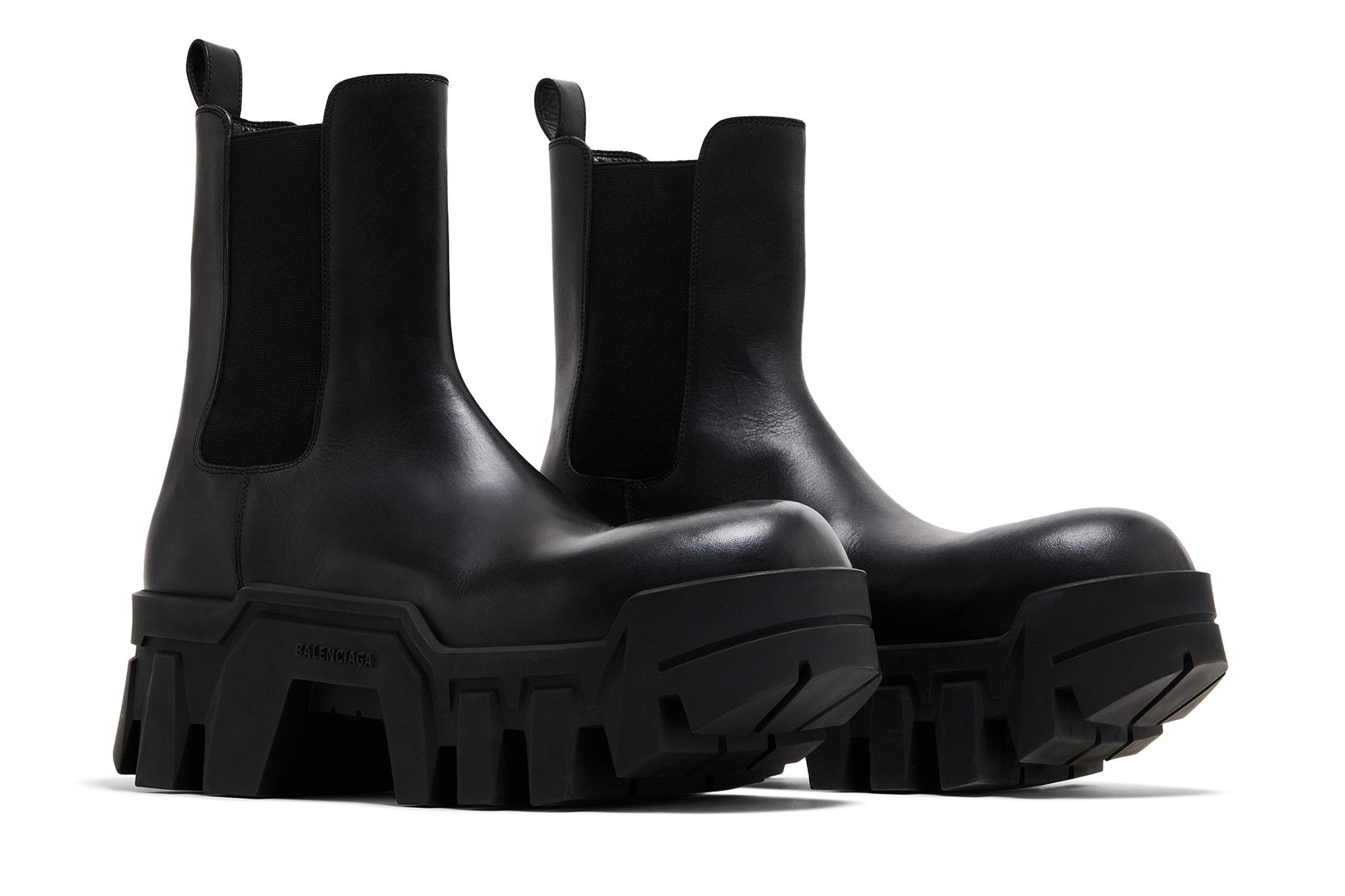 Buy Balenciaga Bulldozer Chelsea Boot 'Black' - 693968 WBCQ0 1000