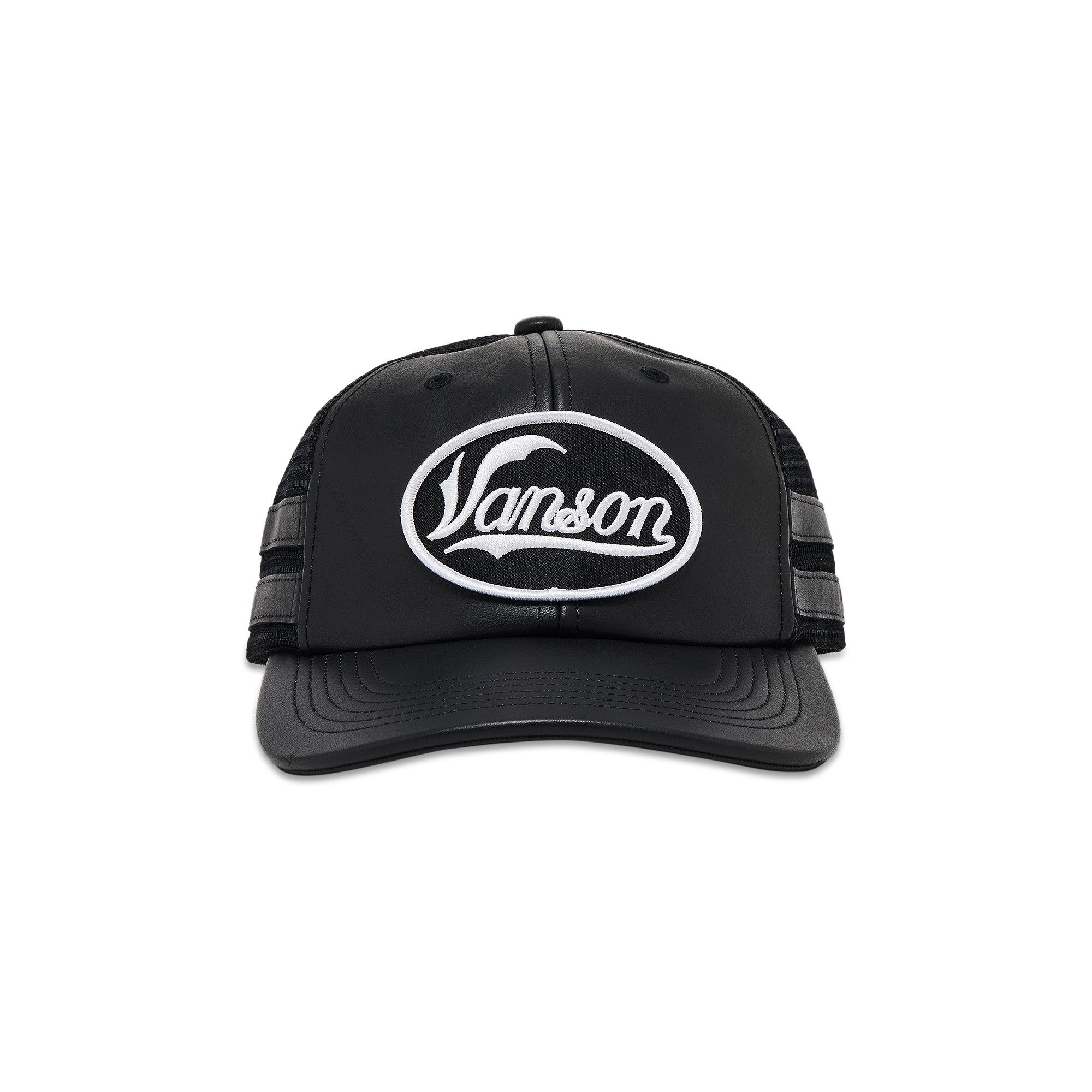 Buy Supreme x Vanson Leathers Mesh Back 6-Panel 'Black' - FW25H79