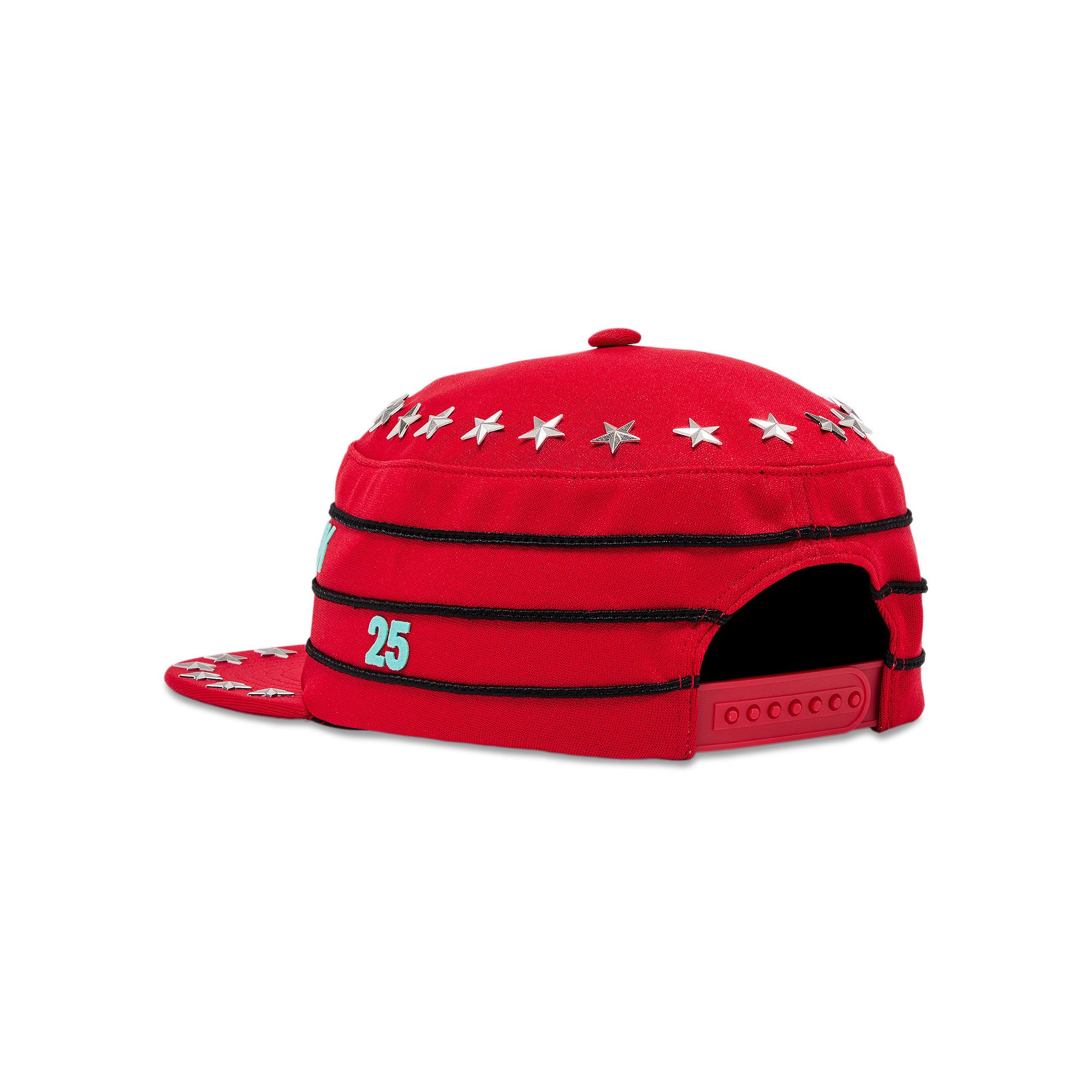 Buy Supreme Stars Studded Pillbox Hat 'Red' - FW25H67 RED | GOAT