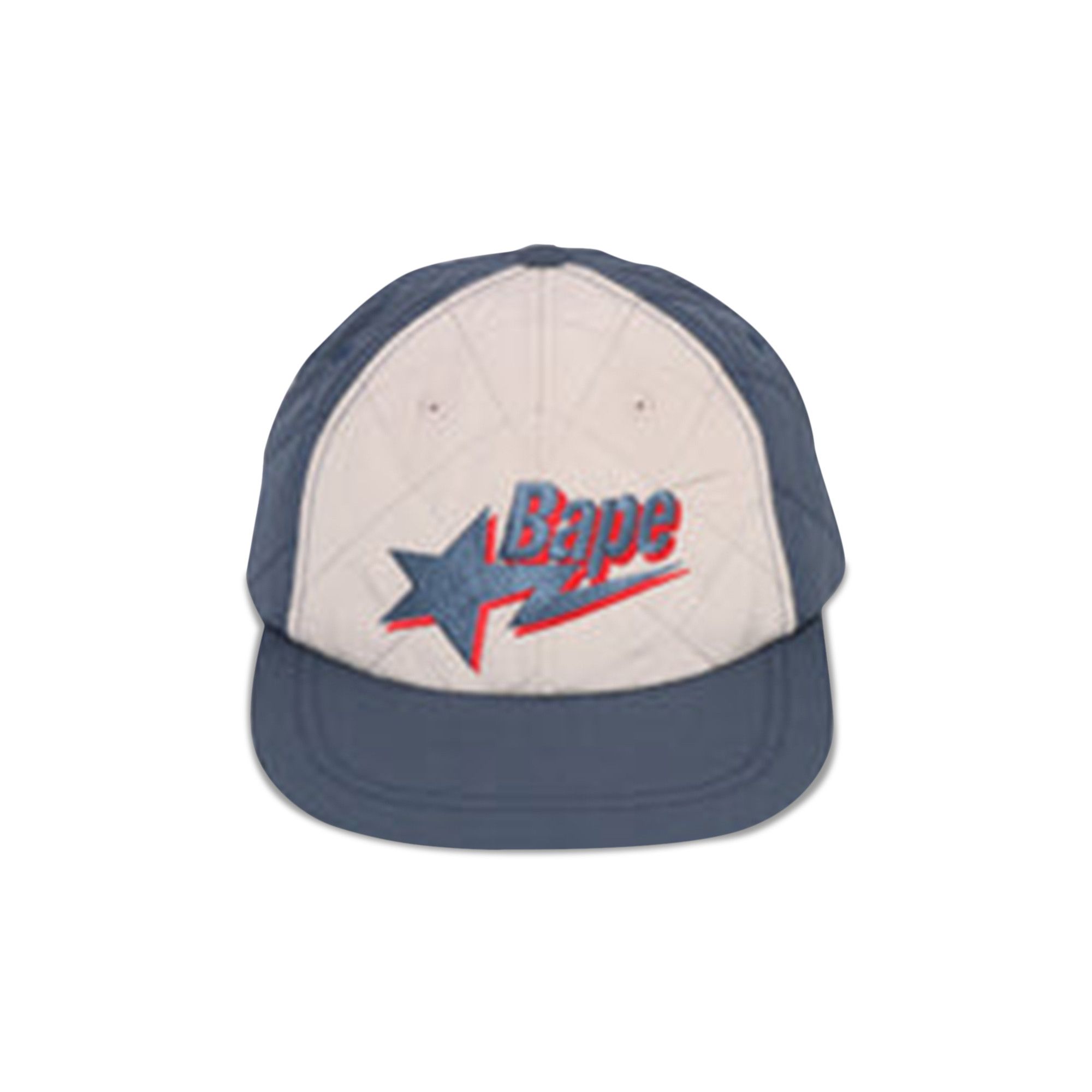 Buy BAPE Sta Logo Quilting Cap 'Navy' - 1L80 180 006 NAVY | GOAT