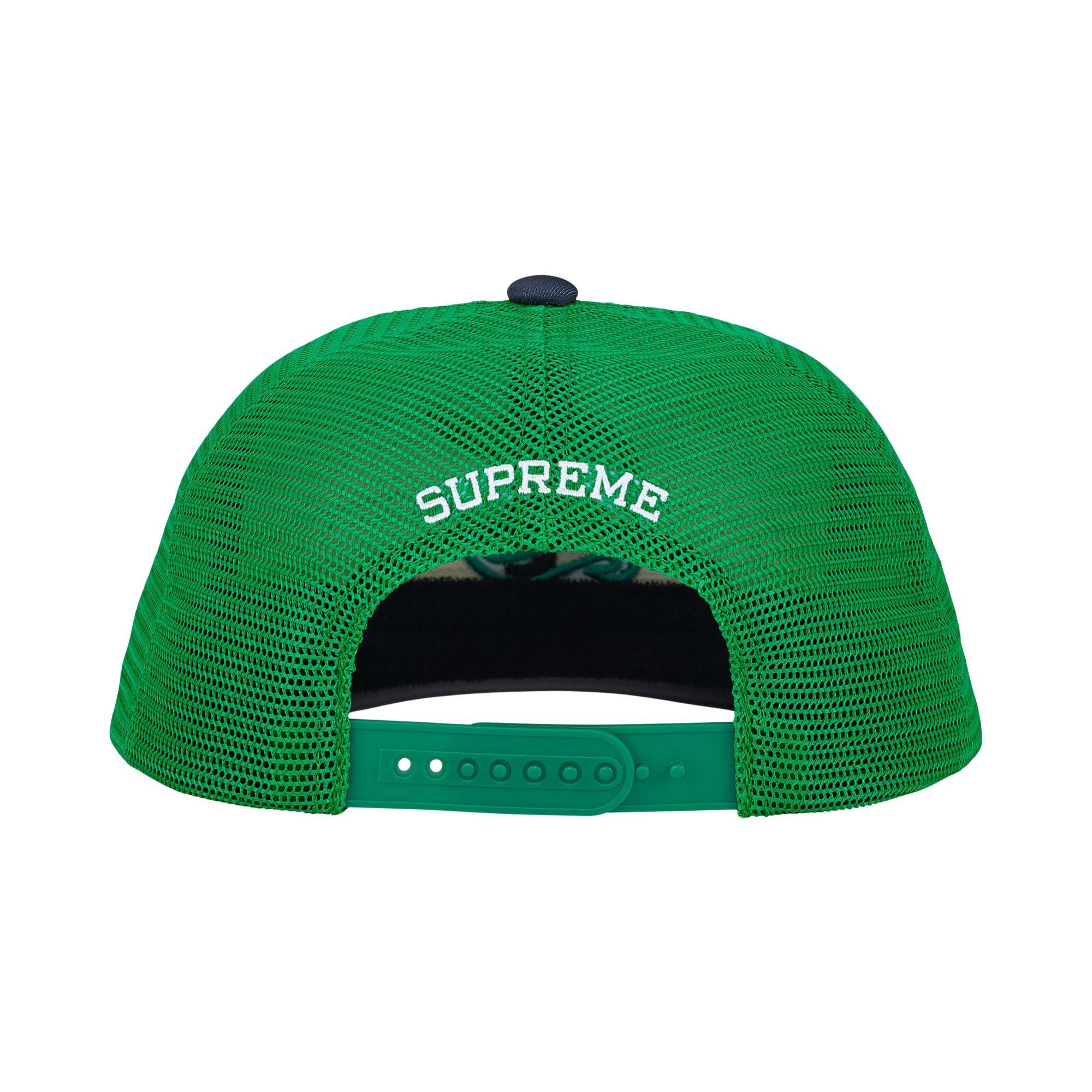 Buy Supreme Contrast S Mesh Back 6-Panel 'Light Grey' - FW25H57