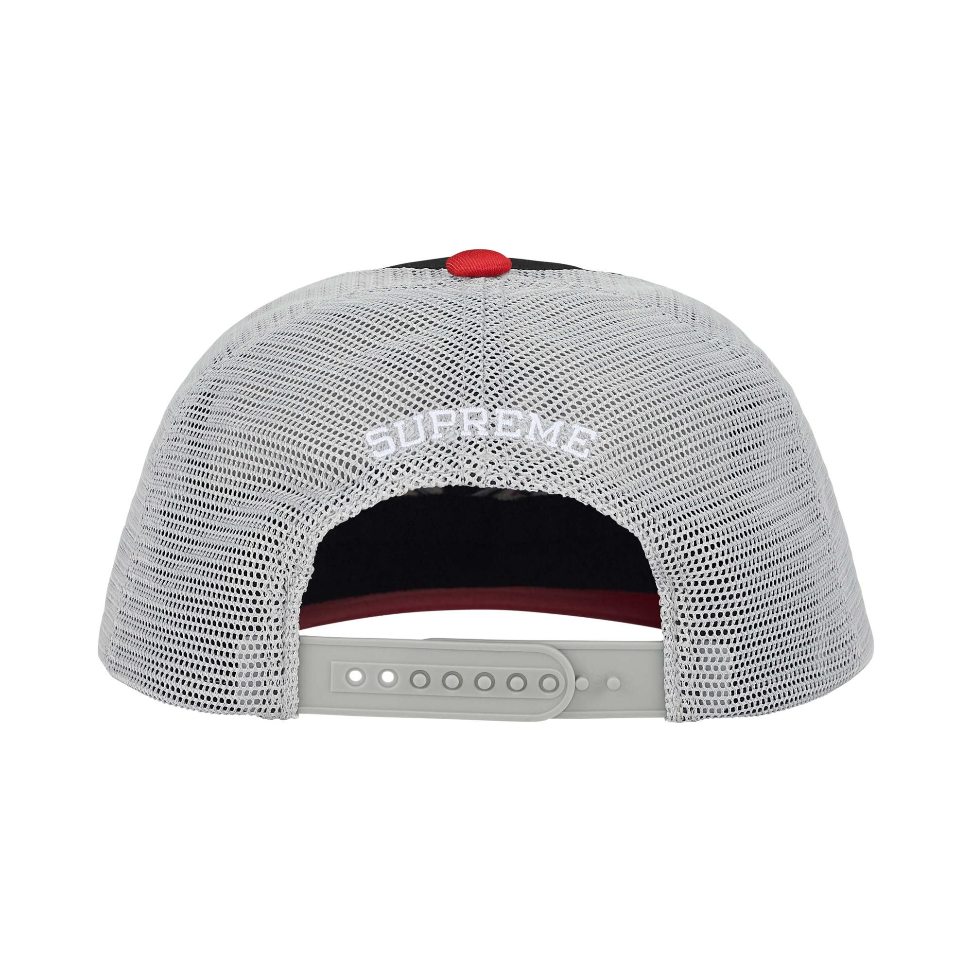 Buy Supreme Contrast S Mesh Back 6-Panel 'Black' - FW25H57 BLACK
