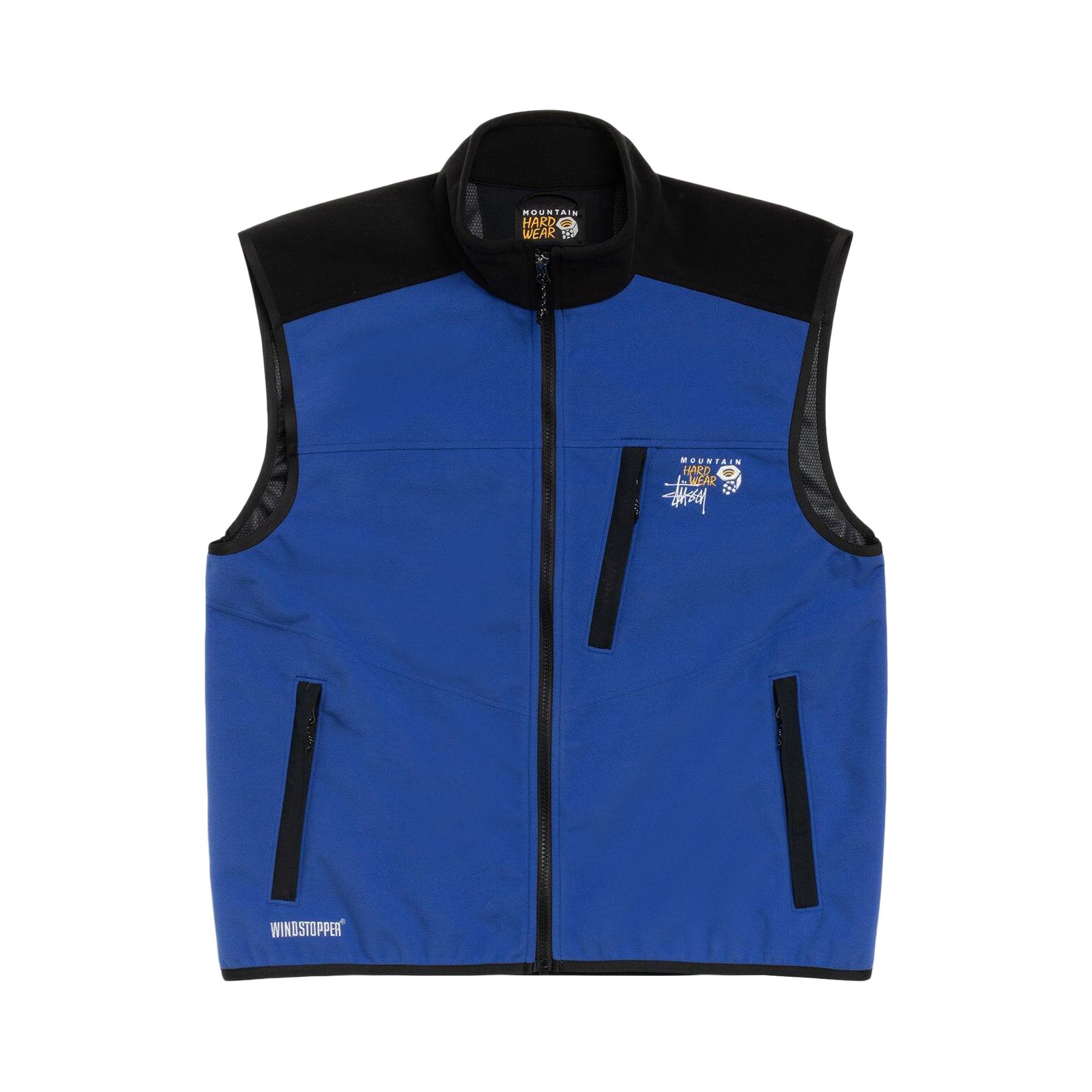 Buy Stussy x Mountain Hardwear Windstopper Vest 'Blue' - OM1806