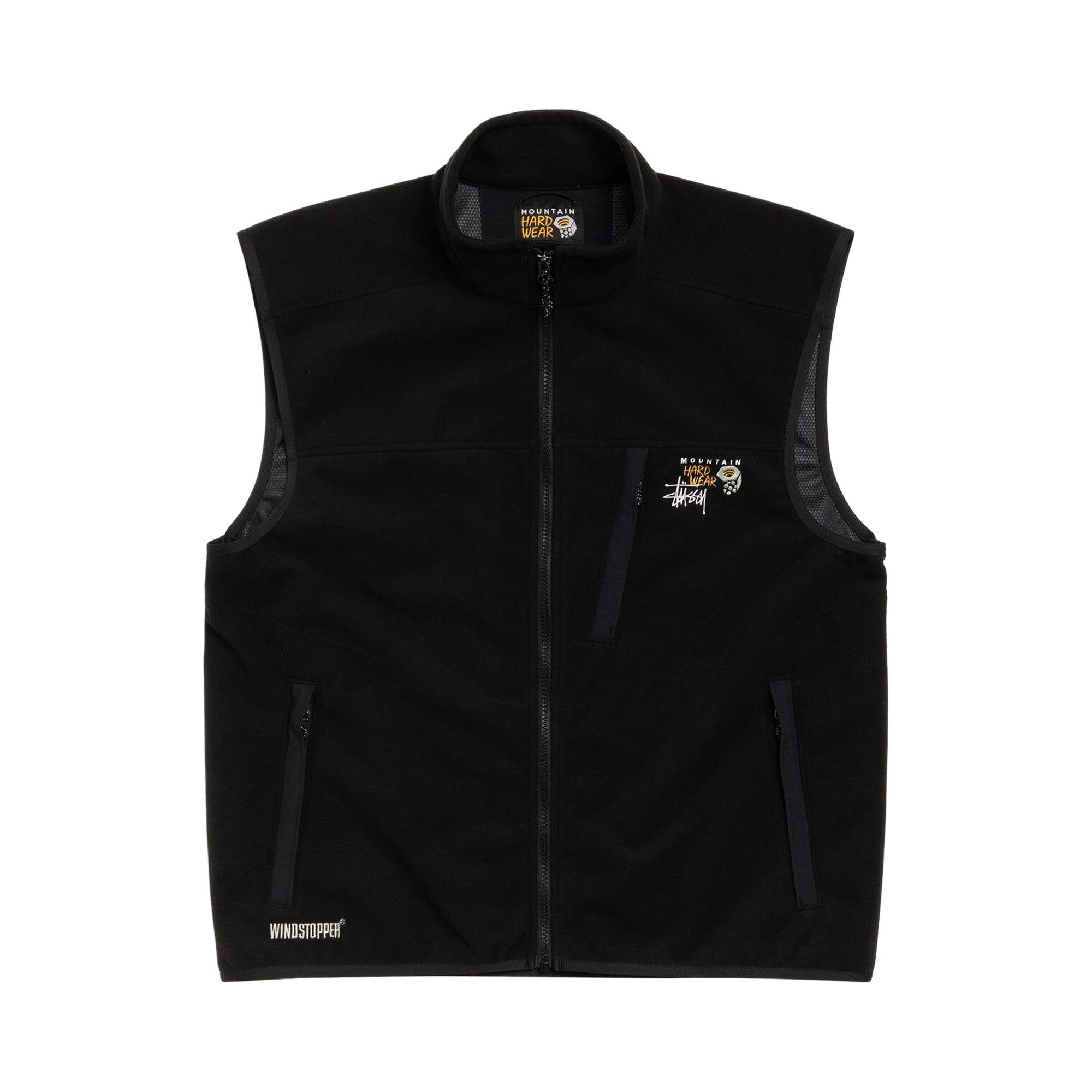 Buy Stussy x Mountain Hardwear Windstopper Vest 'Black' - OM1806