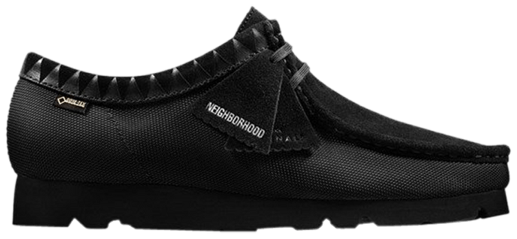 Buy NEIGHBORHOOD x Clarks Wallabee GTX 'Black' - 26147139 | GOAT