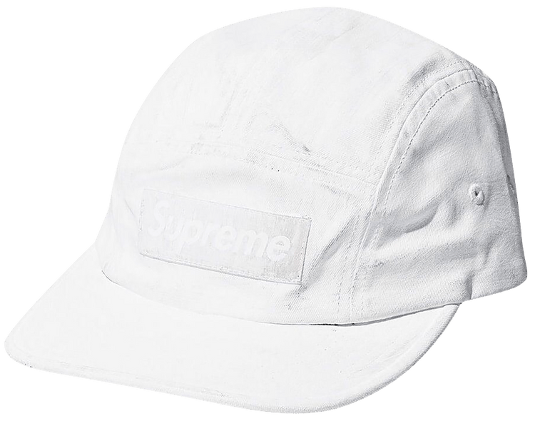 Buy Supreme x MM6 Maison Margiela Painted Camp Cap 'White