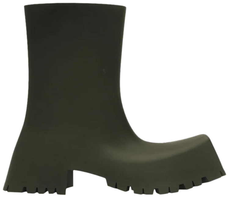 Buy Balenciaga Trooper Rubber Boot 'Dark Green' - 680660 W0FO8