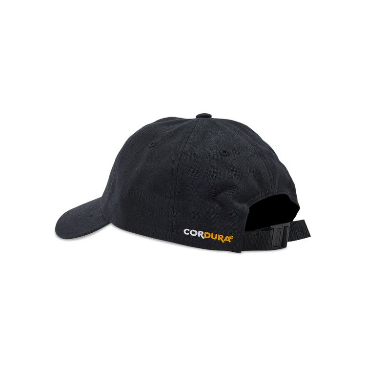 Buy Supreme Brushed Cordura Small Box 6-Panel 'Black' - FW22H93