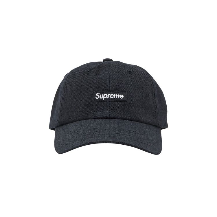 Buy Supreme Brushed Cordura Small Box 6-Panel 'Black' - FW22H93