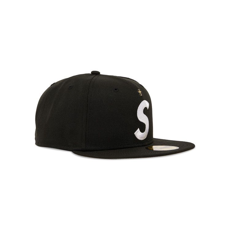 Buy Supreme Gold Cross S Logo New Era 'Black' - SS24H15 BLACK | GOAT