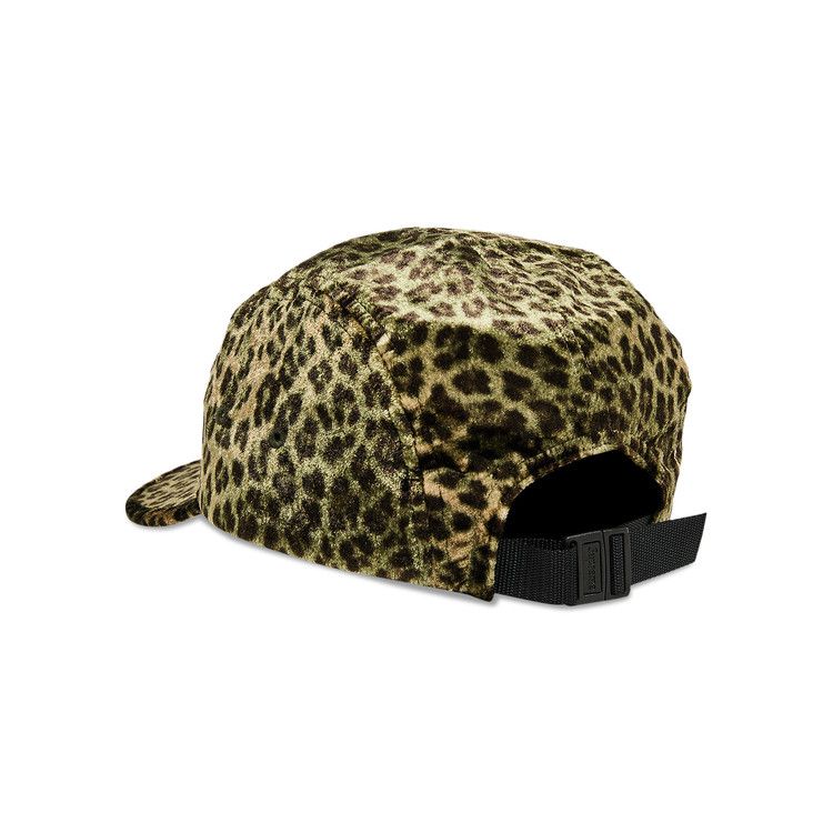 Buy Supreme Leopard Velvet Camp Cap 'Olive' - SS24H9 OLIVE | GOAT