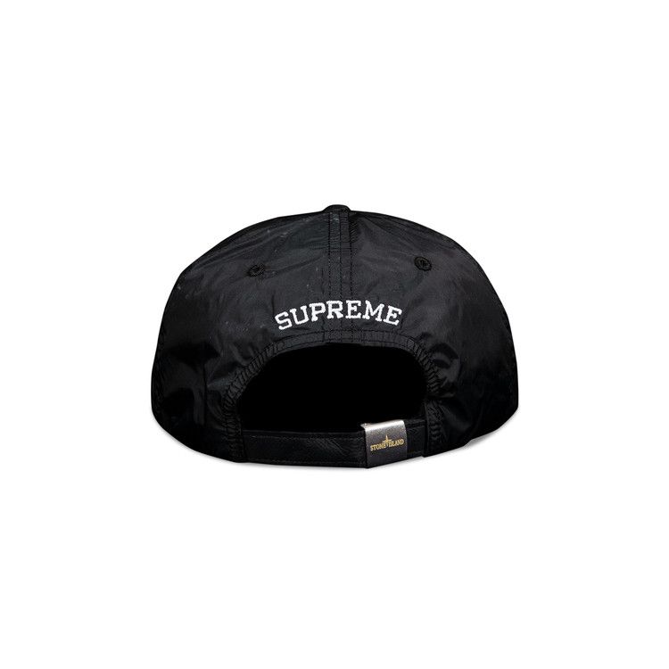 Buy Supreme x Stone Island Nylon 6-Panel 'Black' - FW20H1 BLACK | GOAT