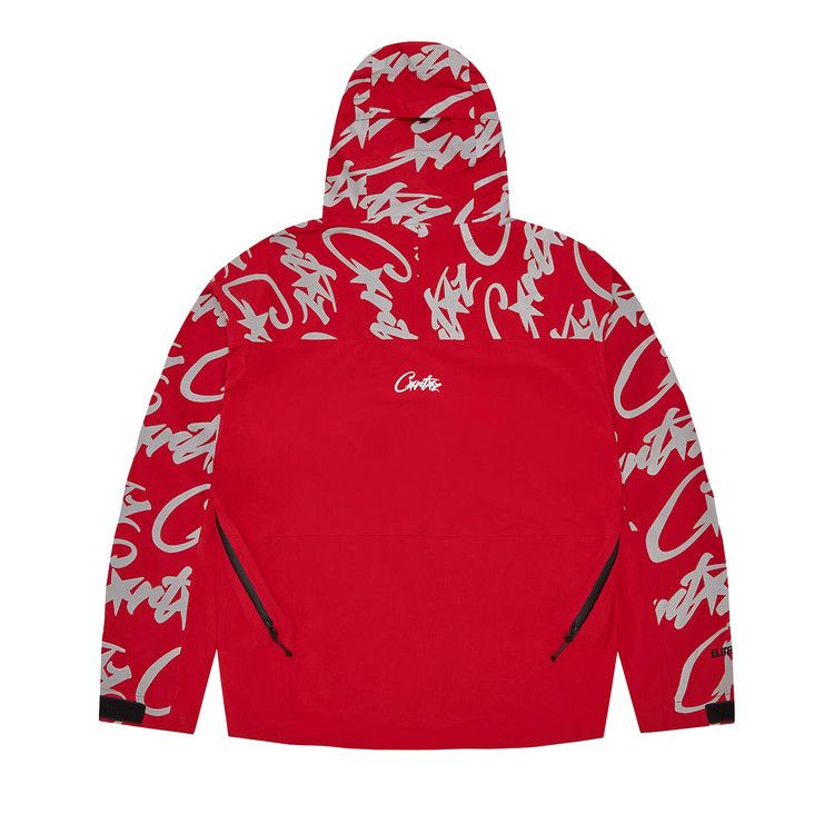 Buy Corteiz Elitework Waterproof Shell Jacket V2 'Red' - 07892