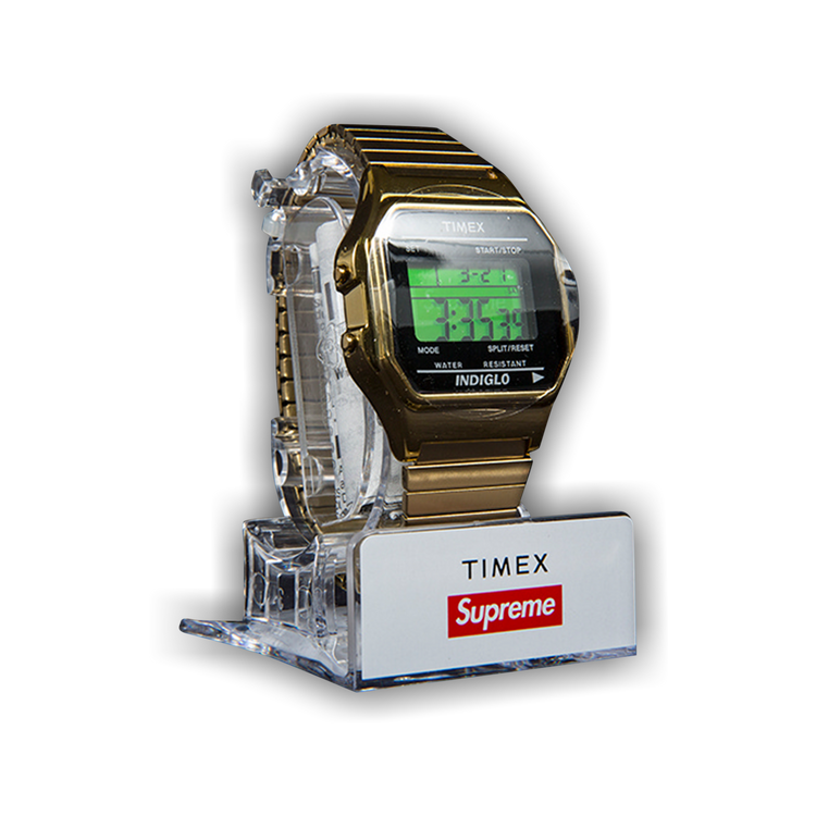 Buy Supreme Timex Digital Watch 'Gold' - FW19A9 GOLD | GOAT