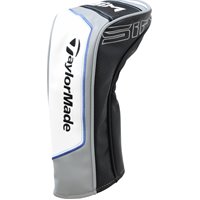 Used TaylorMade TM Sim Driver Grey / White / Blue Headcover Golf