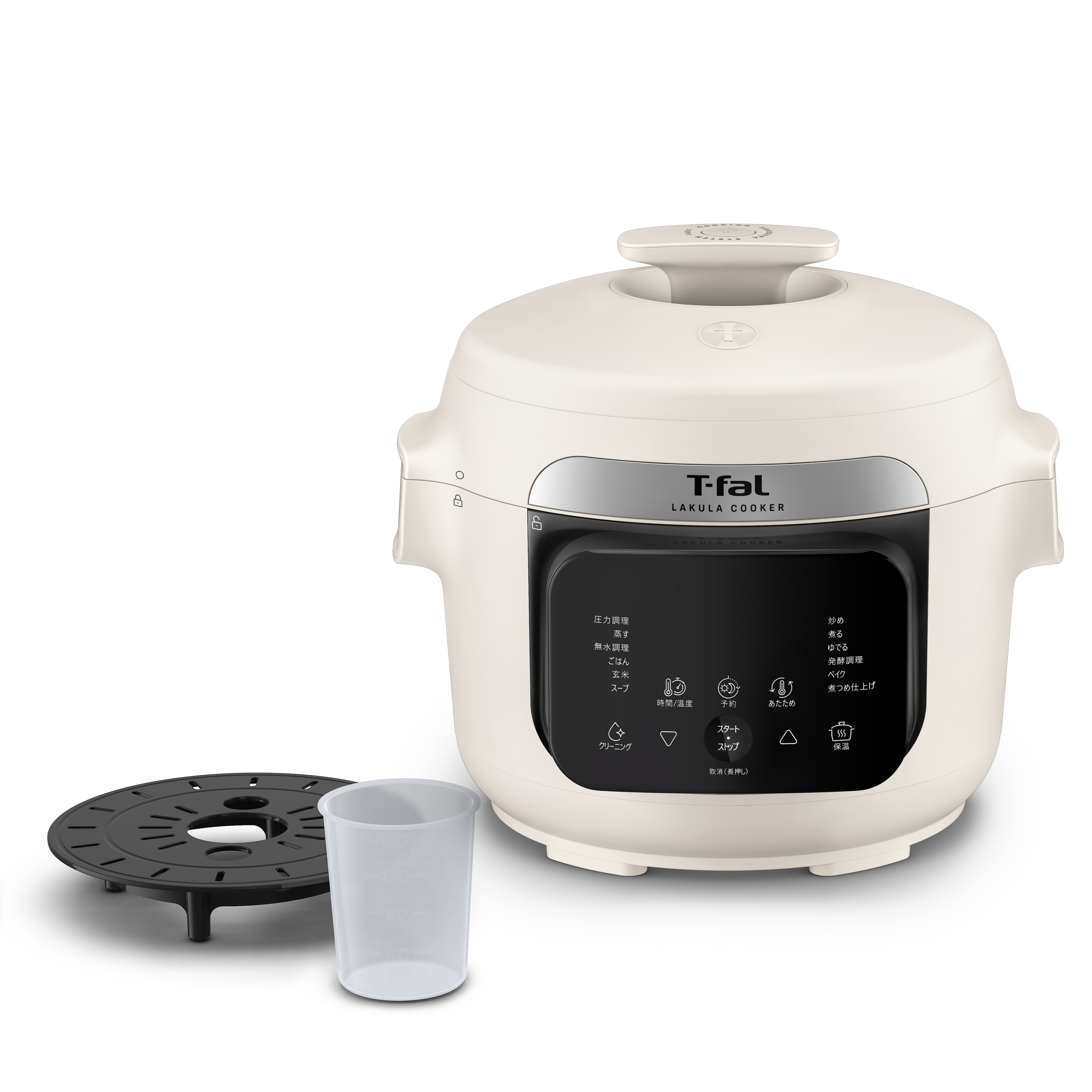 ラクラ・クッカー 電気圧力鍋 アイボリー CY380AJ0 | ティファール公式
