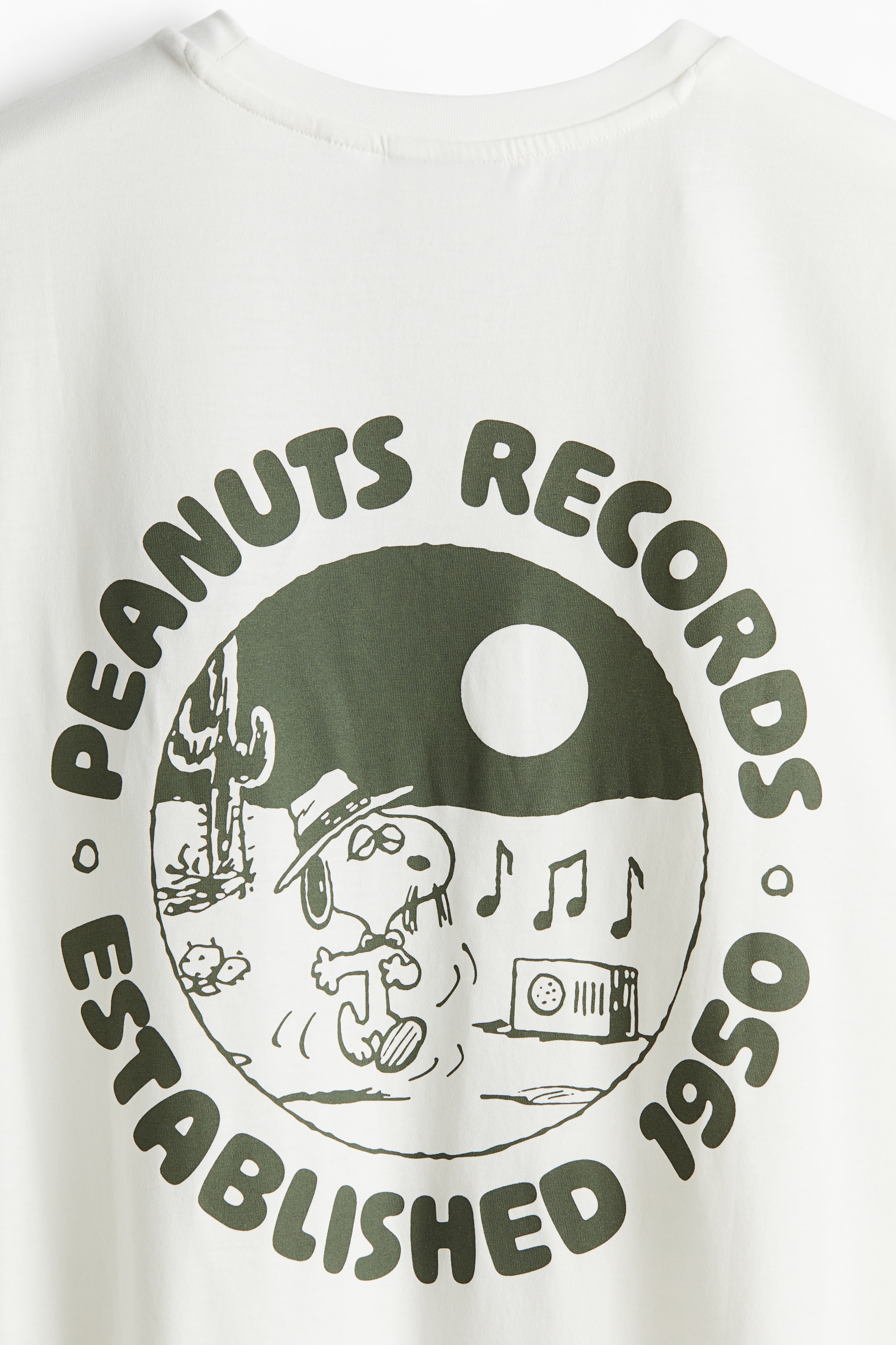 Men's White/Snoopy Regular Fit T-shirt | H&M CA