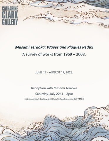 Masami Teraoka: Waves and Plagues Redux by Catharine Clark Gallery
