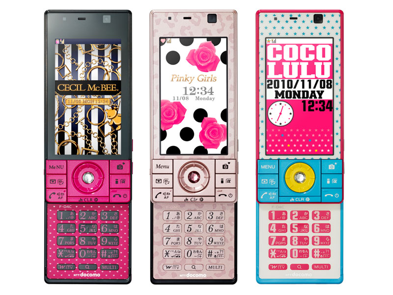 SHIBUYA109とコラボした「F-04C」、1月19日発売 - ITmedia Mobile