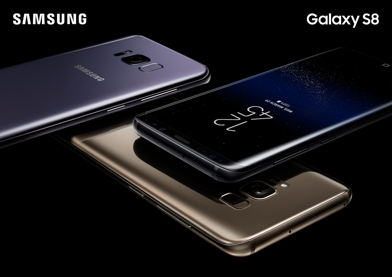 Samsung、フラッグシップスマホ「Galaxy S8」「Galaxy S8＋」を発表 大