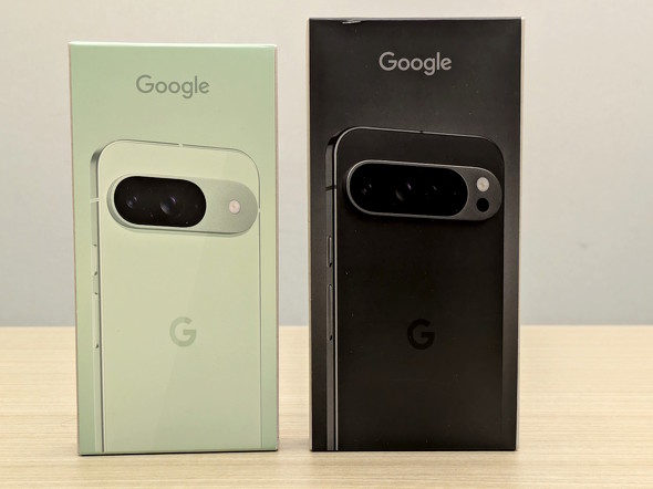 Pixel 9」「Pixel 9 Pro XL」開封レビュー 箱に意外な変化、注目の4