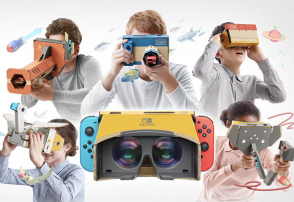 任天堂、24年ぶりVRに復帰 Switchと段ボールVRで - ITmedia NEWS