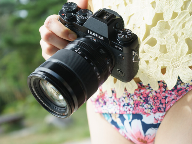 防塵防滴システムで撮る海と水着と動物――「FUJIFILM X-T1」×「XF18