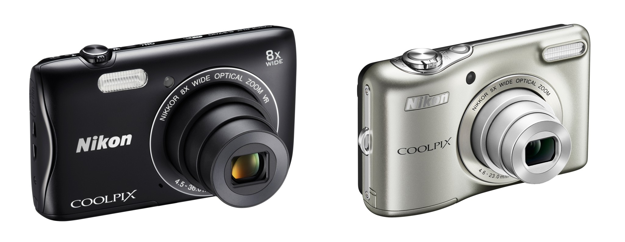 ニコン、コンパクトなエントリーモデル「COOLPIX S3700」「COOLPIX L32