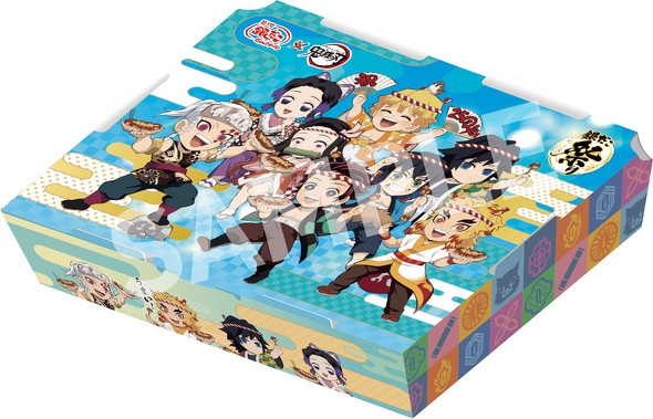 築地銀だこ」と「鬼滅の刃」がコラボ 炭治郎たちをイメージした