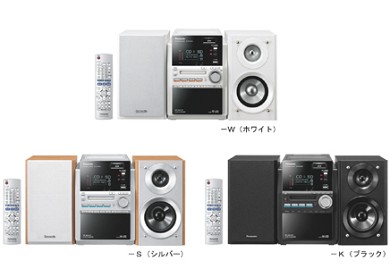松下、SDスロットと5ディスクチェンジャーを搭載したミニコンポ