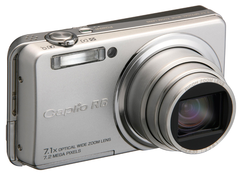 顔認識を新搭載、“クラス最薄”デジカメ「Caplio R6」 - ITmedia NEWS