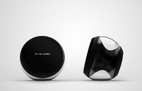 クリアボディーのデスクトップスピーカー、HARMAN KARDON「NOVA」：Mac