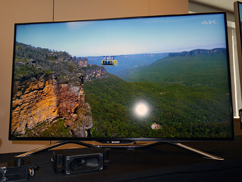 4Kの裾野を広げる――シャープも40V型を含む新4Kテレビを投入、アクオス