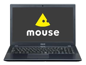 マウス、デスクトップ用Core i5／i7を備えた15.6型ノート「m-Book P500