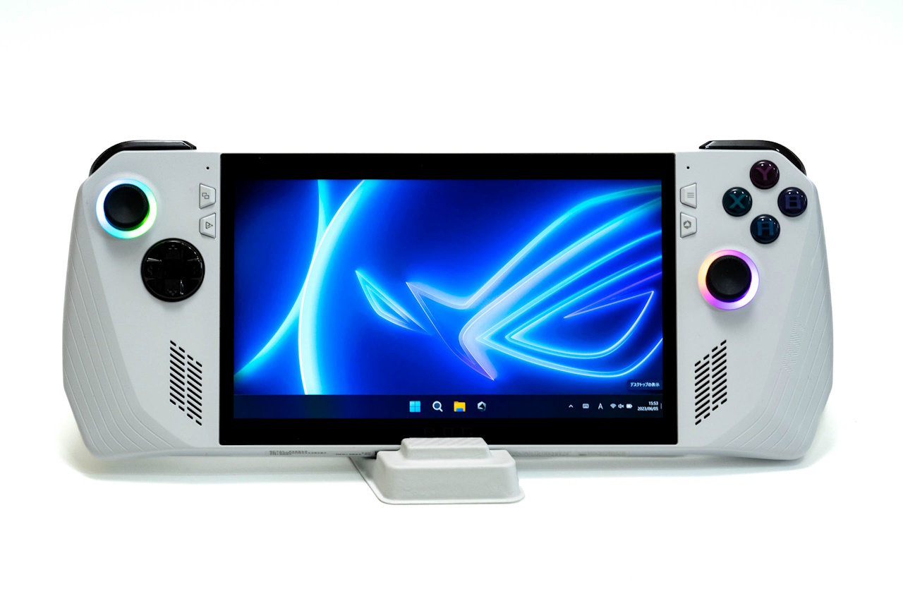 ASUS ROG Ally ホワイト 本体とアクセサリ2点 ASUS ROG Ally ホワイト