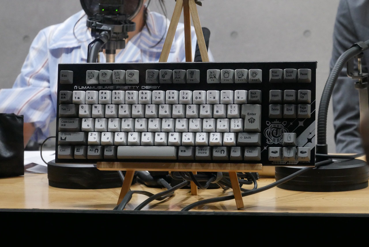 ウマ娘コラボの「REALFORCE GX1」スペシャルモデルはこだわりいっぱい