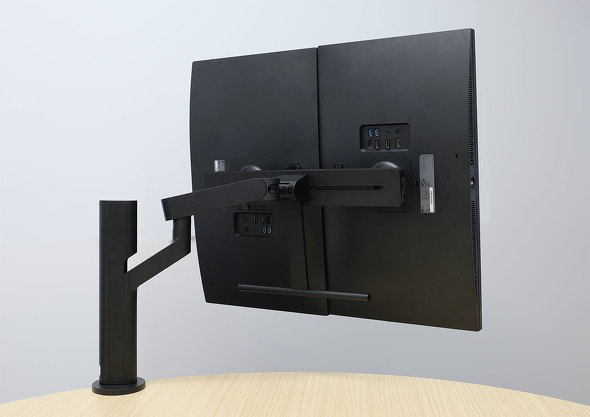 合体！ 変身！ 27型ディスプレイを2台並べて使えるLGの「27QP88D-B2