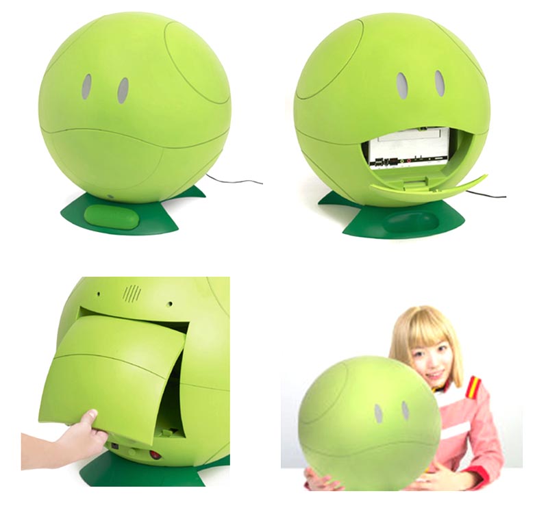 前代未聞の原寸大「ハロ」PCケース――バンダイネットワークス - ITmedia