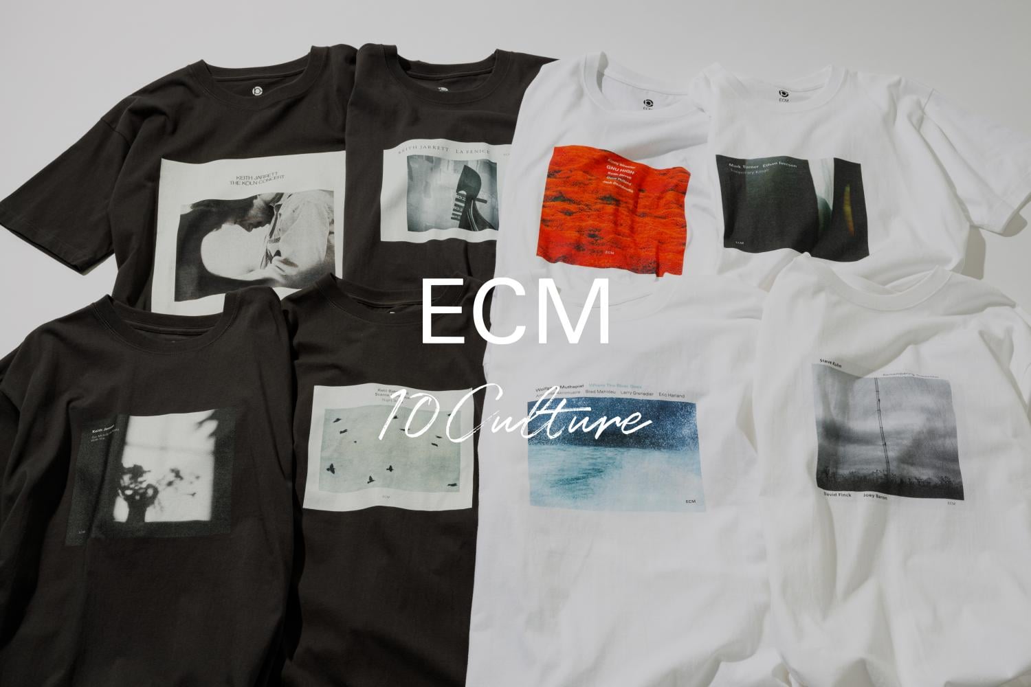 10Culture × ECM Record T-shirts 3.20予約スタート | J'aDoRe JUN