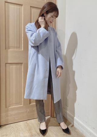 ROPÉ PICNIC(ロペピクニック) / フロントホックノーカラーコート